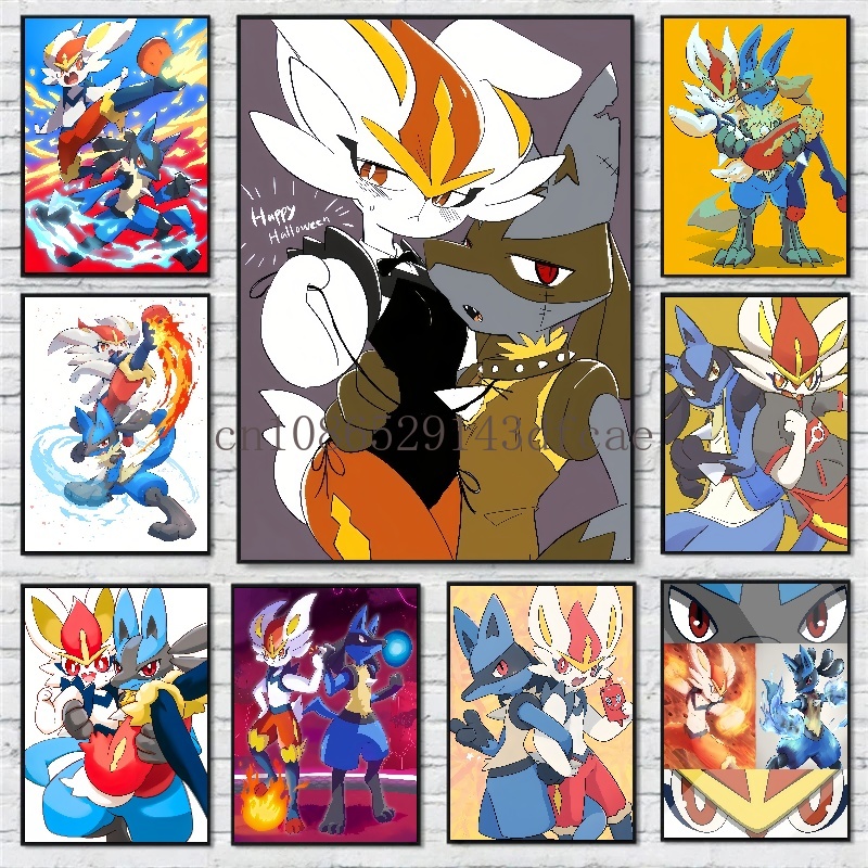 Home Improvement Tv Show - Japanese Pokemon Anime Cartoon Canvas Painting