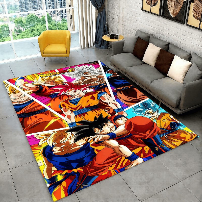 Home Improvement Game - Cartoon D-Dragon Ball Anime Game Carpet