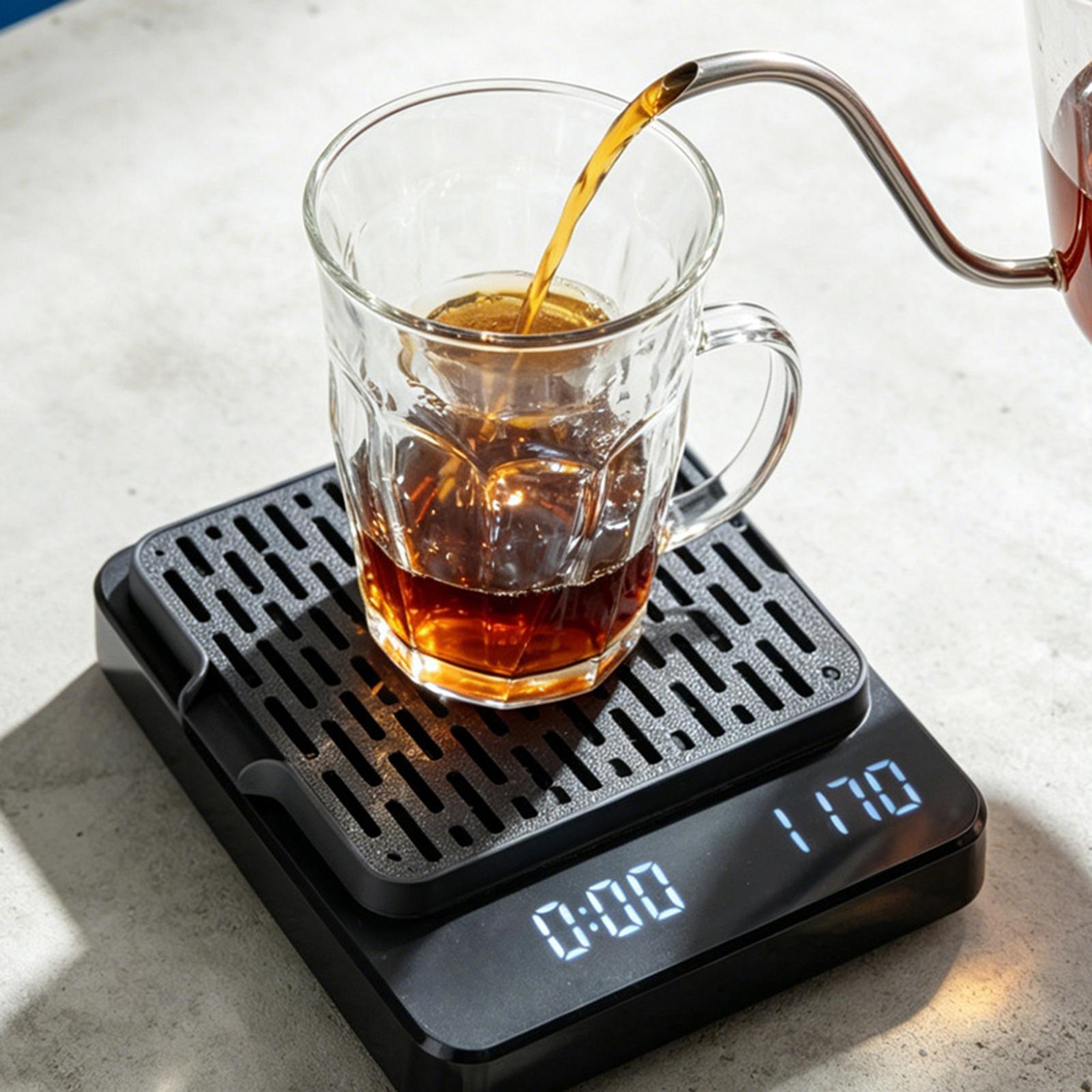 Home Improvement And Tools - Scale Auto-Draining Tray Digital Espresso Scale