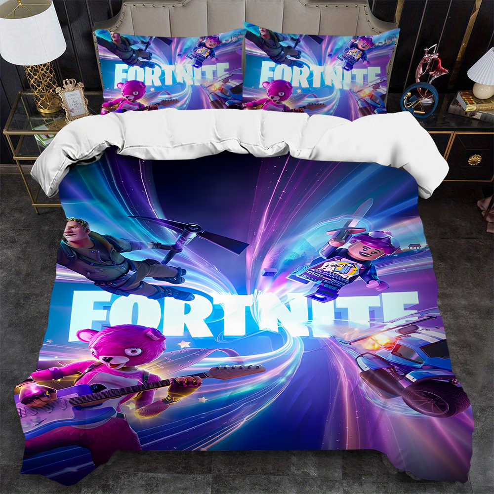 Home Improvement Game - Battle game F-Fortnite Duvet Cover Set