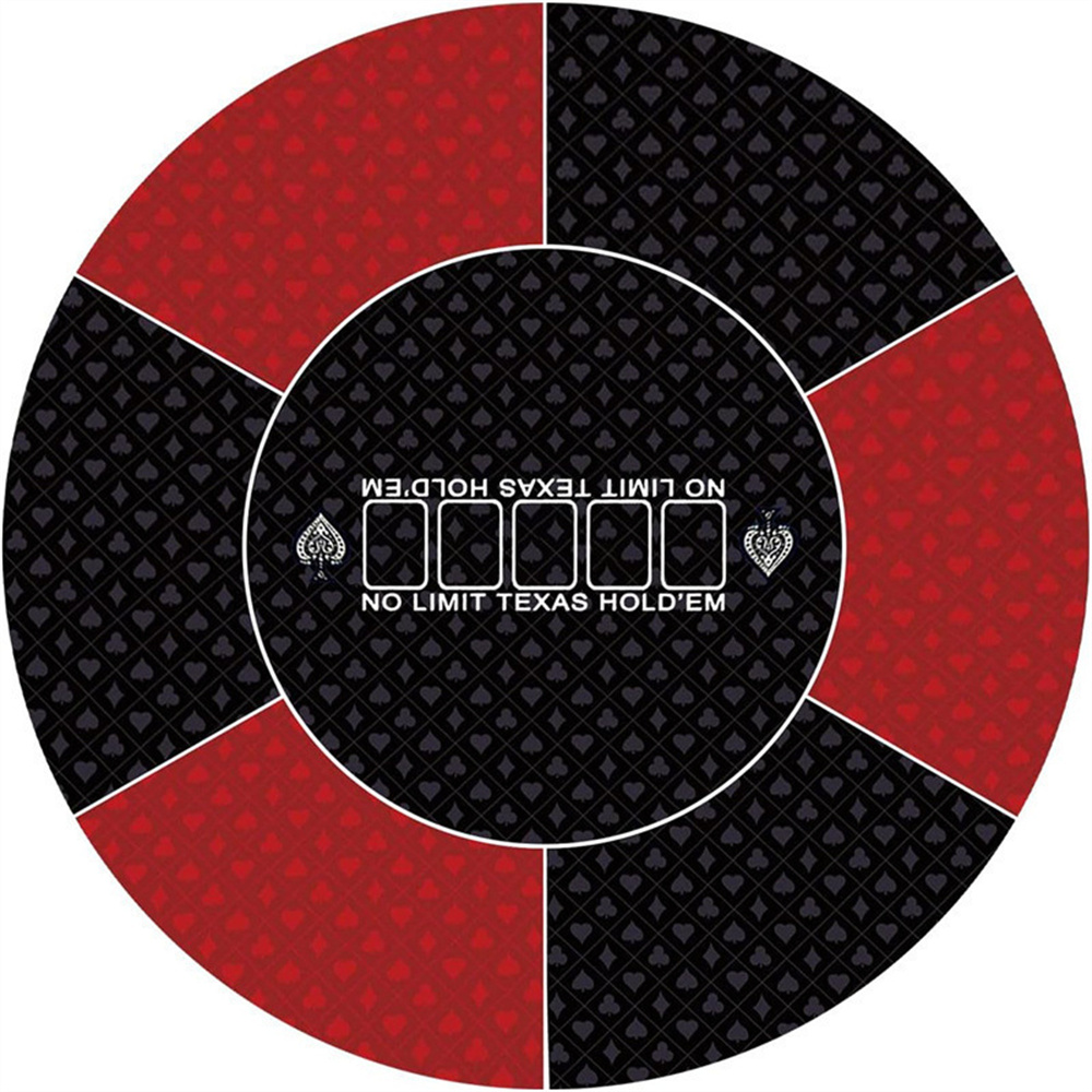 Multi-Size Poker Mat Round Tex - Home Improvement Game บทวิจารณ์และราคา
