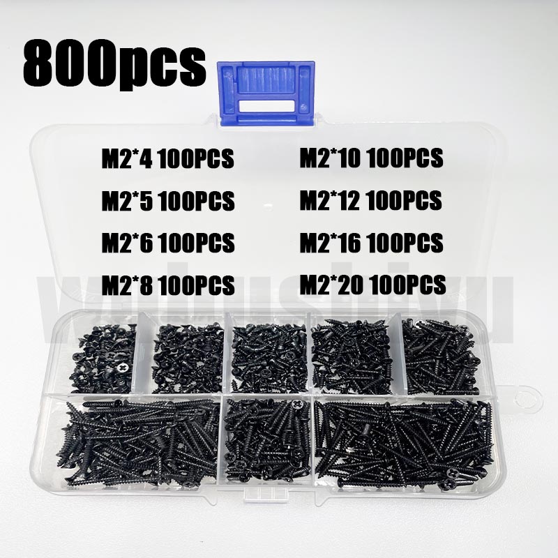 M2 black Flat Head Cross Carbo - Home Improvement And Diy บทวิจารณ์และราคา