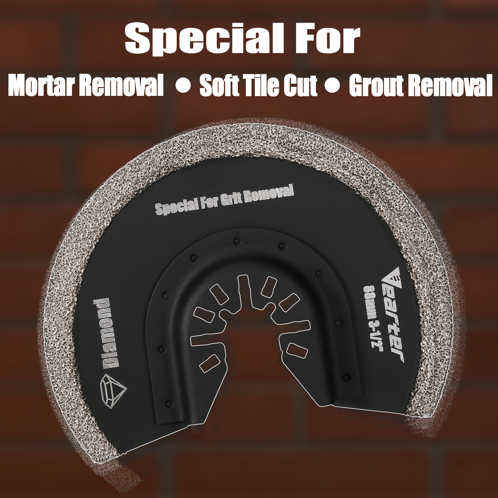 Vearter 4Pack Diamond Semi-Cir - Grout Saw Removal บทวิจารณ์และราคา