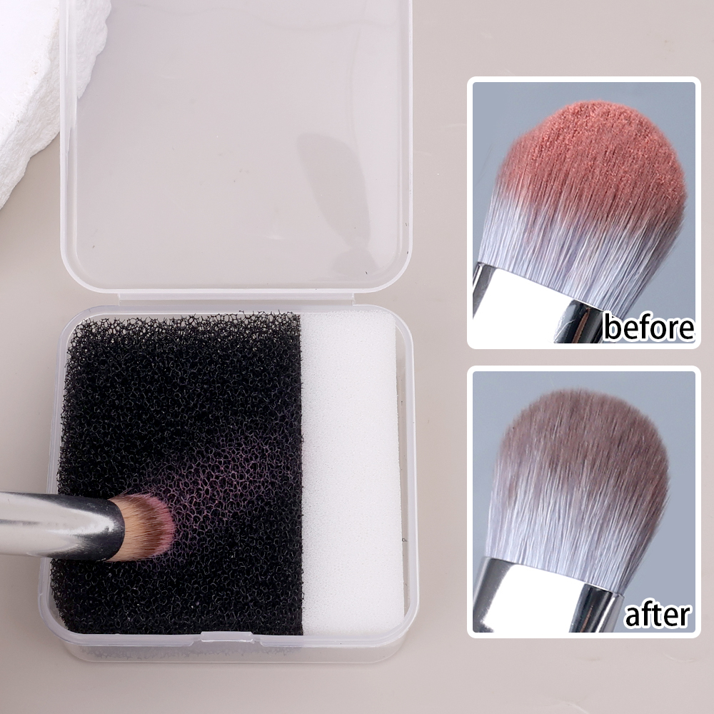 New Makeup Brush Cleaning Box  - Home Improvement And Tools บทวิจารณ์และราคา