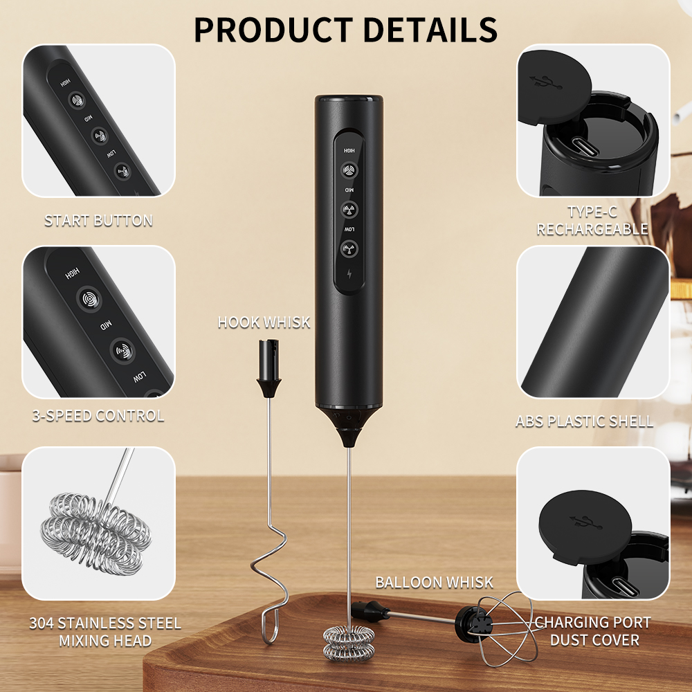 3 in 1 Electric Handheld Milk  - Home Improvement And Tools บทวิจารณ์และราคา
