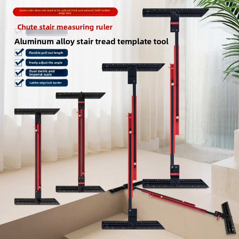 Aluminum Alloy Stair Ruler,Hig - Home Improvement And Tools บทวิจารณ์และราคา