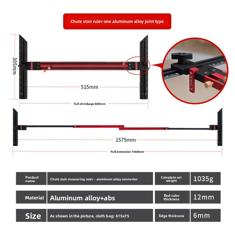 Aluminum Alloy Stair Ruler,Hig - Home Improvement And Tools บทวิจารณ์และราคา