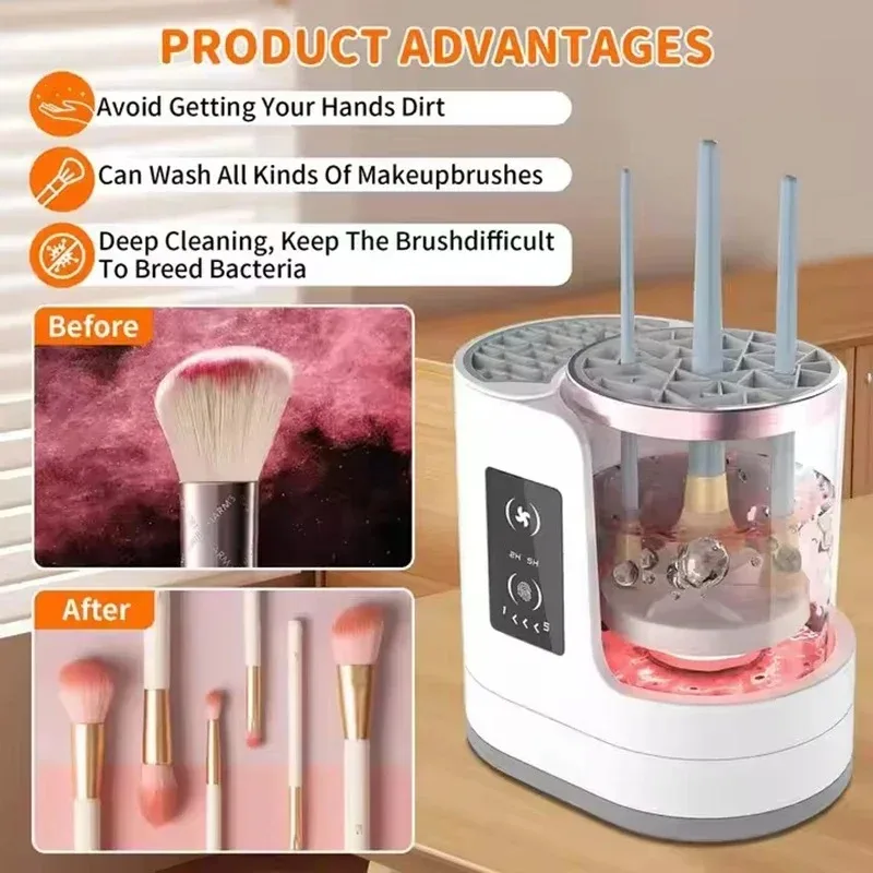 USB Electric Makeup Brush Clea - Home Improvement And Tools บทวิจารณ์และราคา