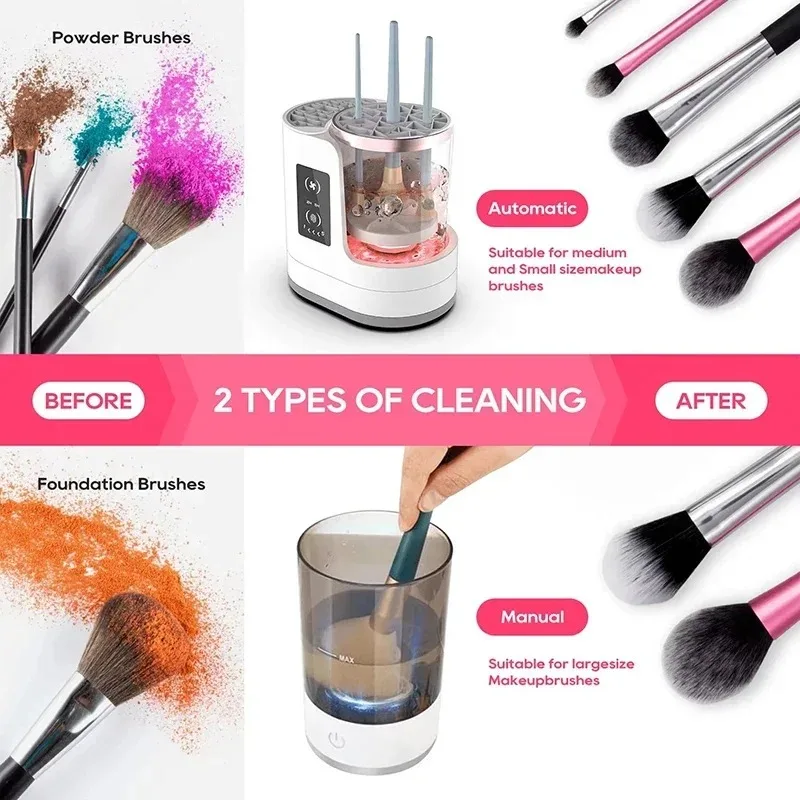 USB Electric Makeup Brush Clea - Home Improvement And Tools บทวิจารณ์และราคา