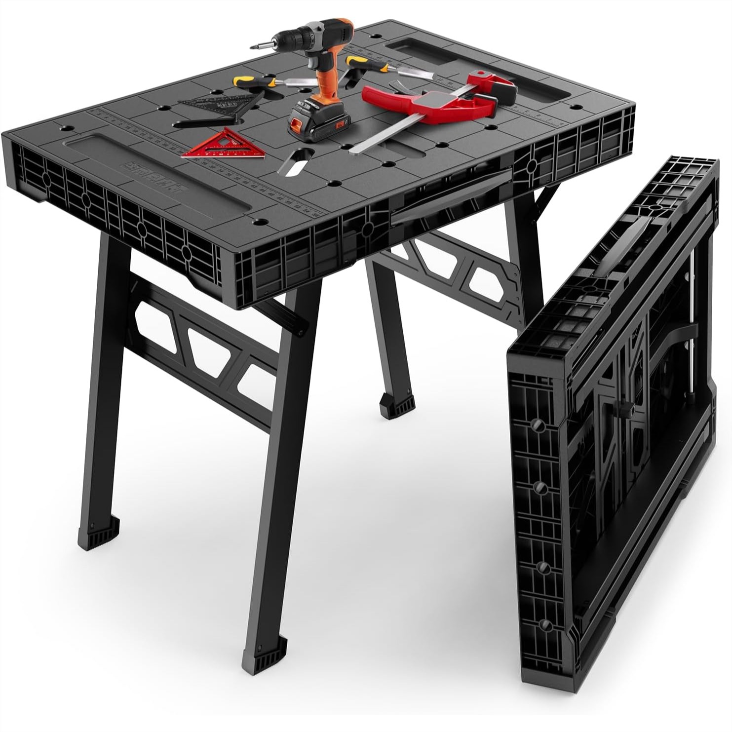 Folding Workbench with 1650 Lb - Home Improvement And Diy บทวิจารณ์และราคา