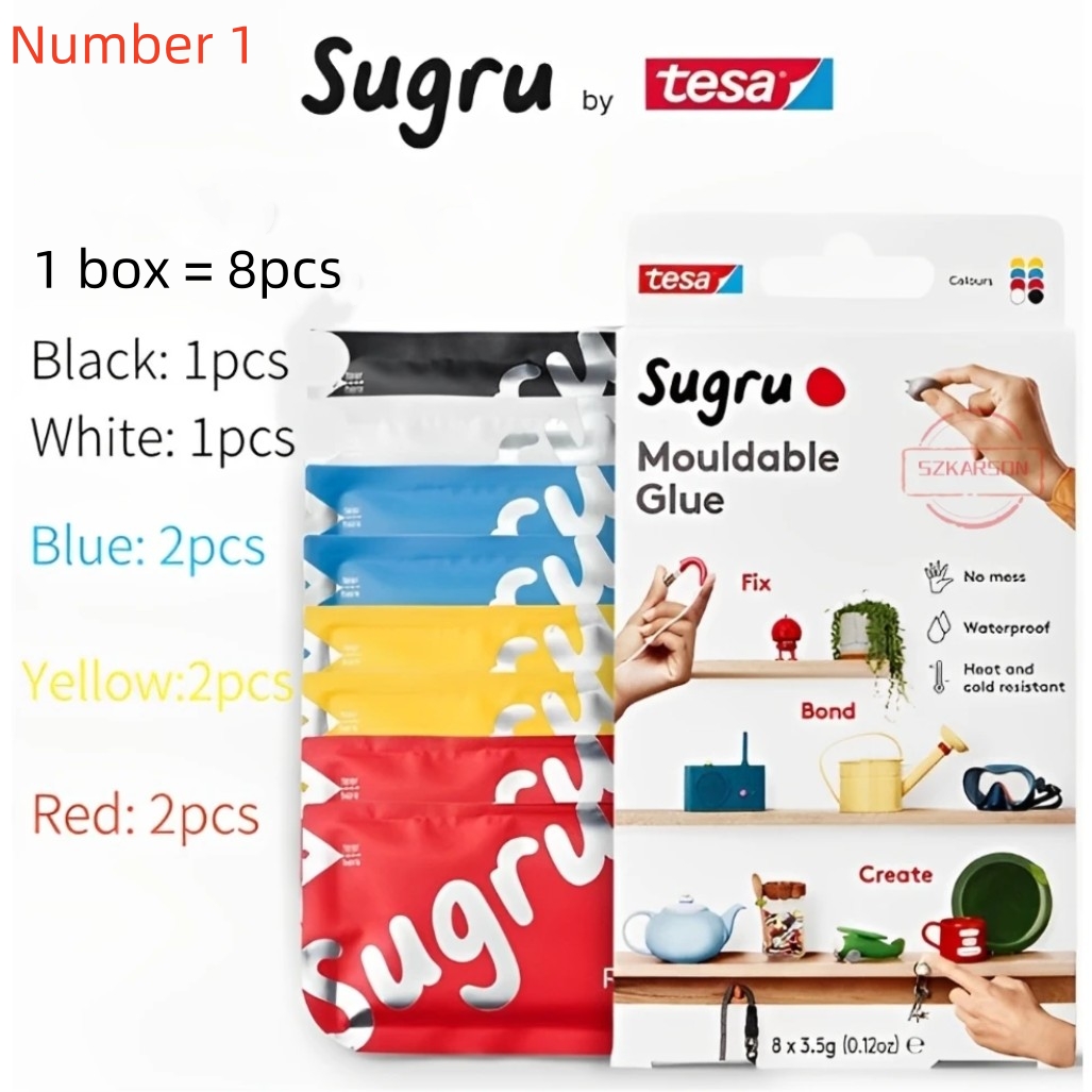 1 box=8 pcs Tesa Sugru Mouldab - Home Improvement And Diy บทวิจารณ์และราคา