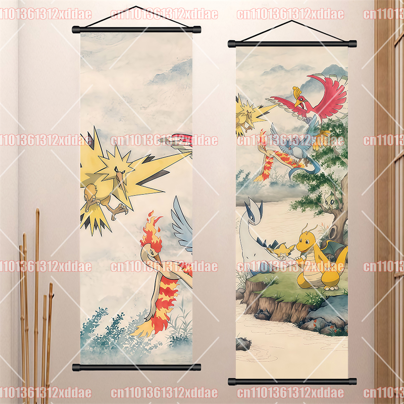Pokémon Anime Poster Scroll Pa - Home Improvement Tv Show บทวิจารณ์และราคา