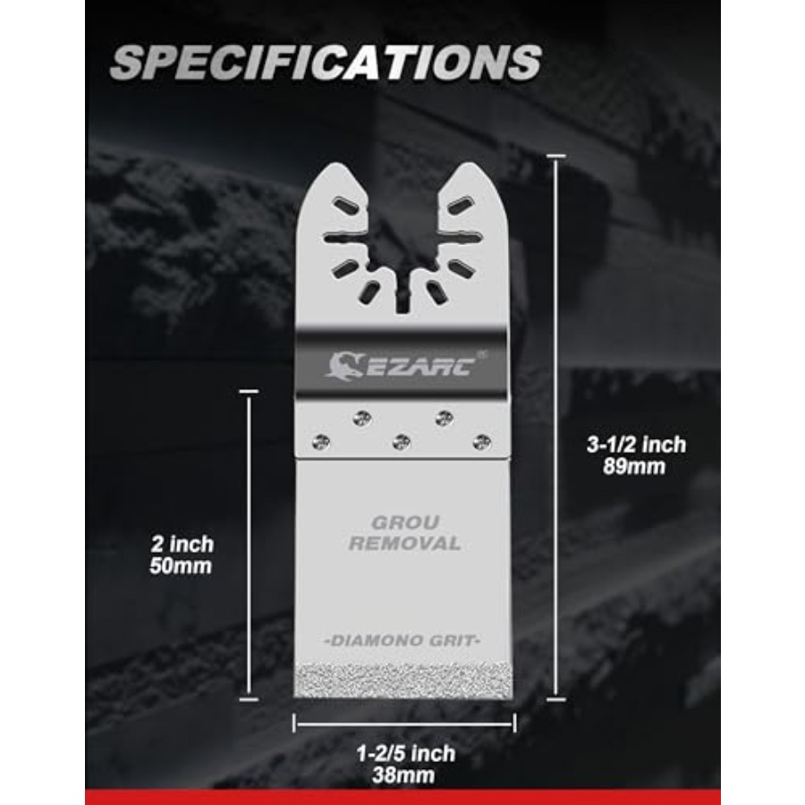 Diamond Oscillating Blade ting - Grout Saw Removal บทวิจารณ์และราคา
