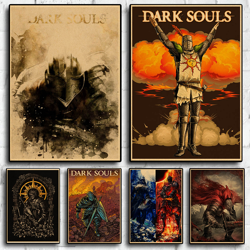 Classic Game Poster Dark Souls - Home Improvement Game บทวิจารณ์และราคา