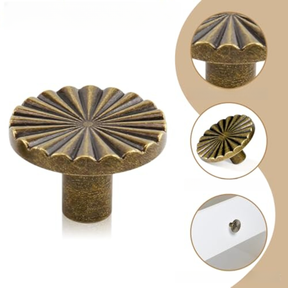 6PCS Zinc Alloy Cabinet Knobs  - Home Improvement Kitchen Set บทวิจารณ์และราคา