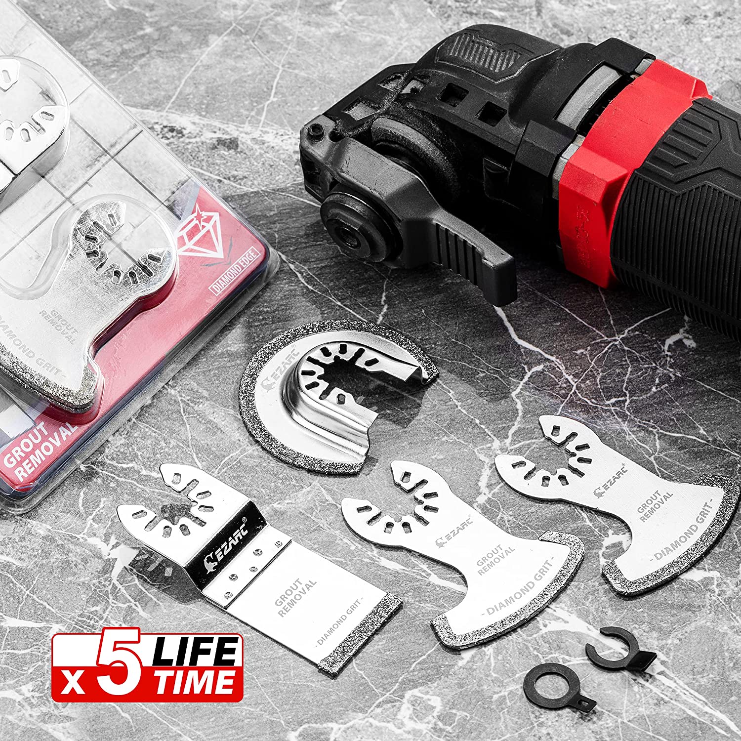 EZARC 4PCS Diamond Oscillating - Grout Saw Removal บทวิจารณ์และราคา