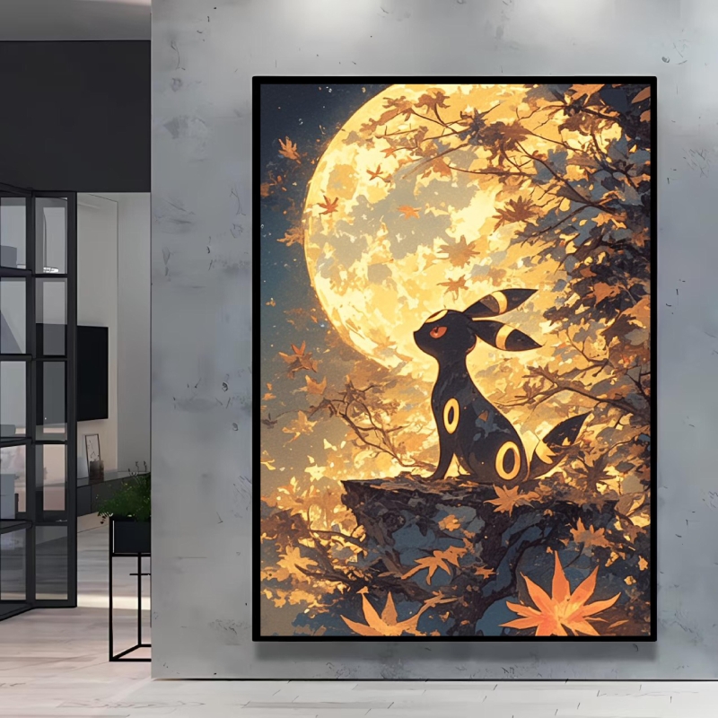Pokemon Eevee Series Wall Art  - Home Improvement Tv Show บทวิจารณ์และราคา