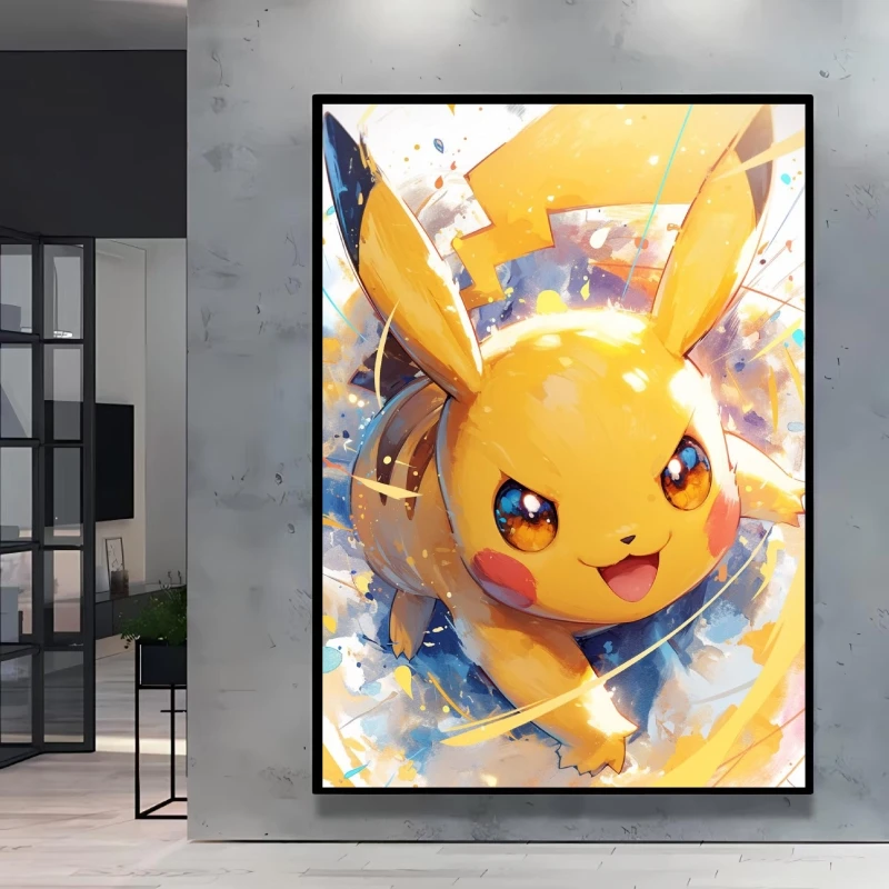 Pokemon Eevee Series Wall Art  - Home Improvement Tv Show บทวิจารณ์และราคา