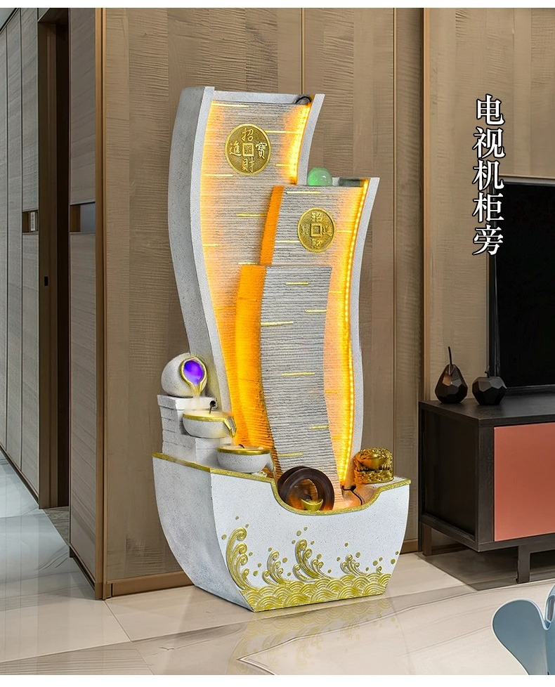 HJ flowing water fountain larg - Home Improvement Ending บทวิจารณ์และราคา