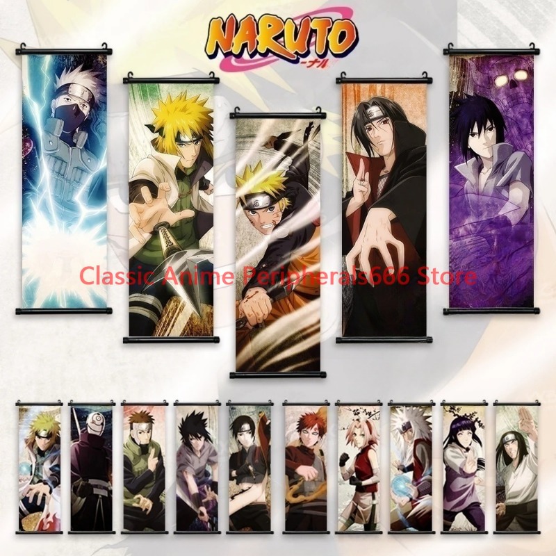 Naruto Hanging Painting Canvas - Home Improvement Tv Show บทวิจารณ์และราคา