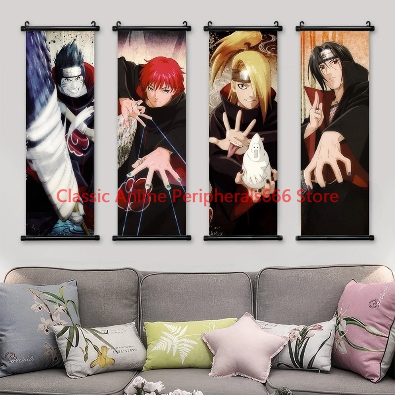 Naruto Hanging Painting Canvas - Home Improvement Tv Show บทวิจารณ์และราคา