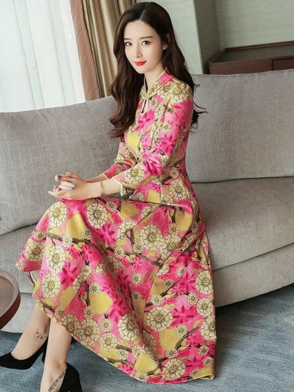 New Long Sleeve Dress Pattern  - Home Improvement And Diy บทวิจารณ์และราคา