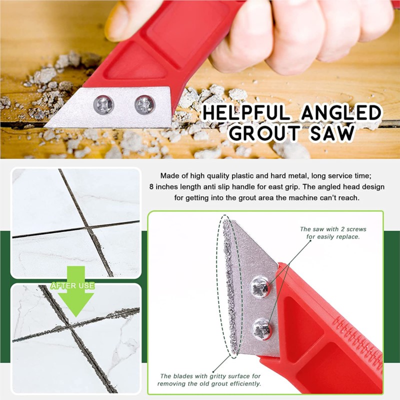 Grout Removal Tools 22 Pcs  Se - Grout Saw Removal บทวิจารณ์และราคา