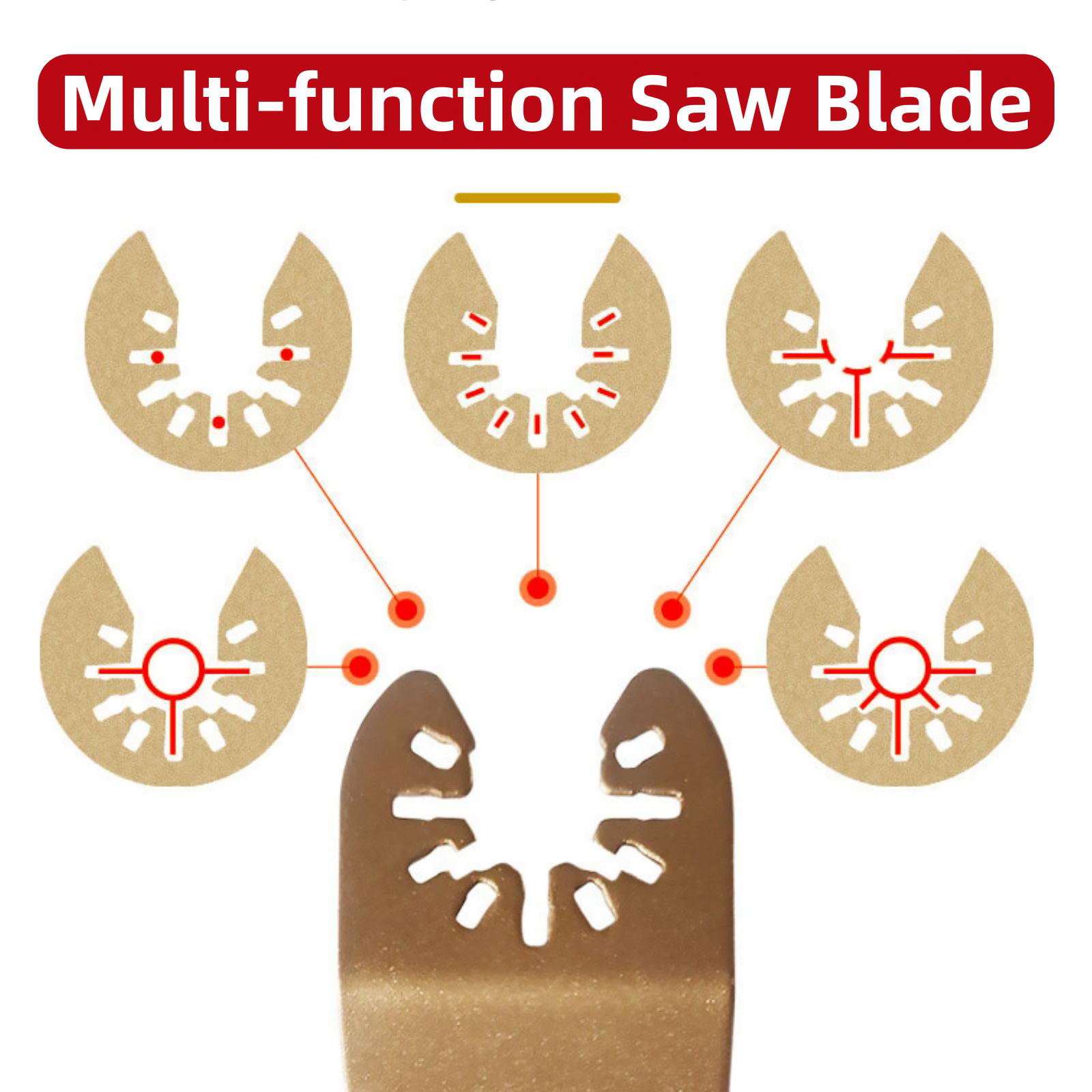4PCS Alloy Oscillating Saw Bla - Grout Saw Removal บทวิจารณ์และราคา