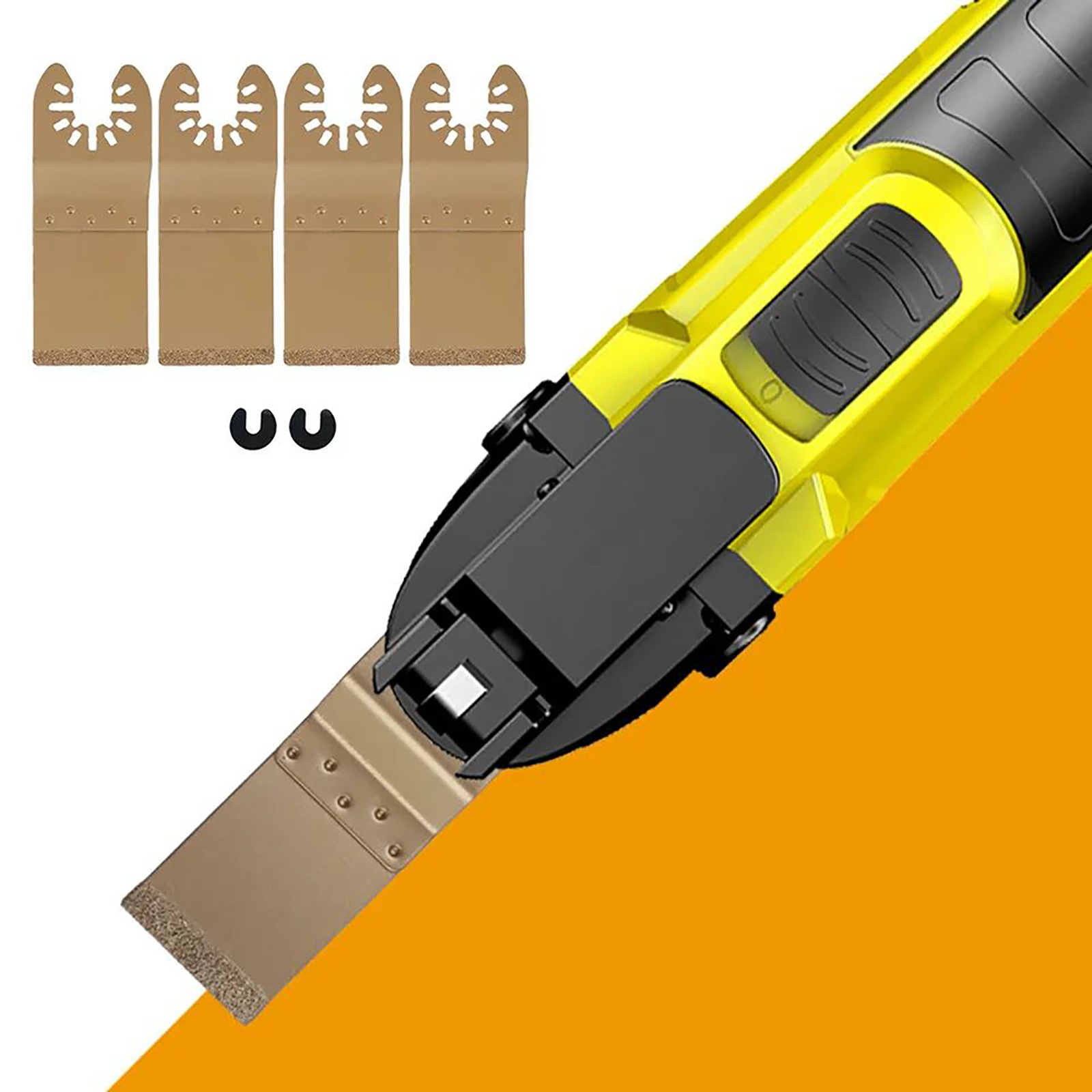 4PCS Alloy Oscillating Saw Bla - Grout Saw Removal บทวิจารณ์และราคา