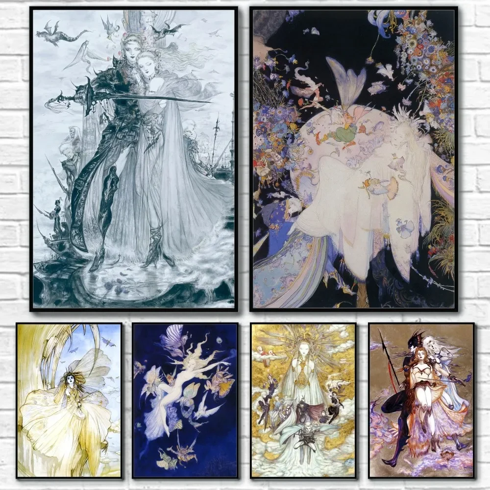 Yoshitaka Amano Final Fantasy  - Home Improvement Game บทวิจารณ์และราคา