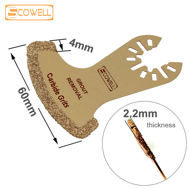 60mm Tungsten Carbide Grits Gr - Grout Saw Removal บทวิจารณ์และราคา