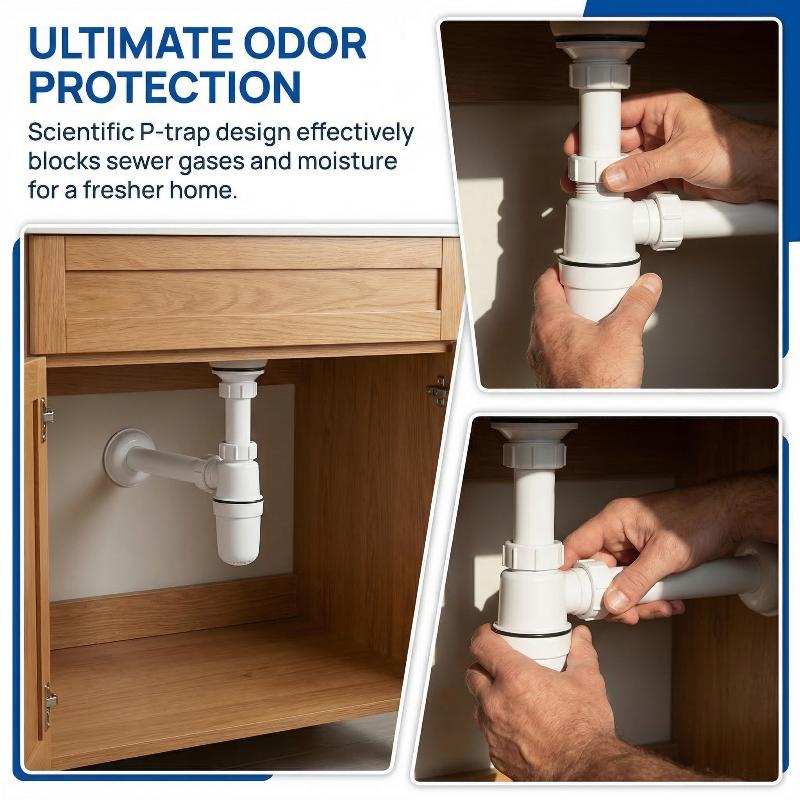 Heavy Duty Anti Clog PVC P Tra - Home Improvement Kitchen Set บทวิจารณ์และราคา