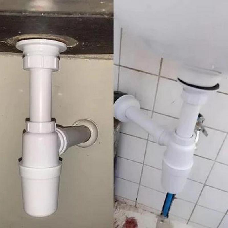 Heavy Duty Anti Clog PVC P Tra - Home Improvement Kitchen Set บทวิจารณ์และราคา
