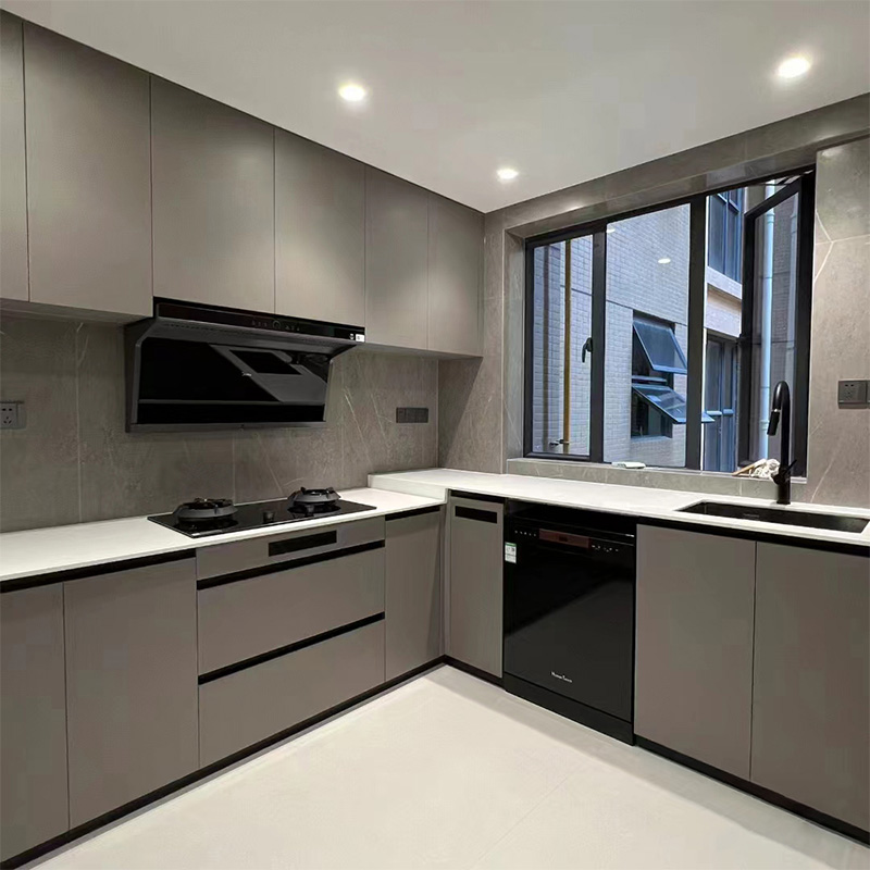 nc-Luxury Modern Kitchen Cabin - Home Improvement Kitchen Set บทวิจารณ์และราคา