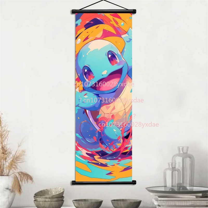 Anime Pokemon Scroll Painting  - Home Improvement Tv Show บทวิจารณ์และราคา